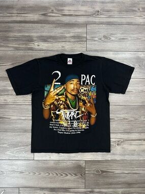Vintage Y2K 2Pac Rap T Shirt